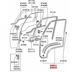 WEATHERSTRIP,FR DOOR...